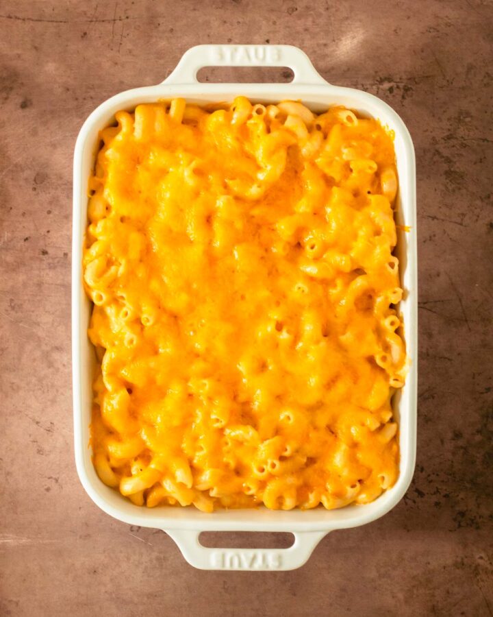 Gluten-Free Baked Macaroni and Cheese | Little Bitta Kitchen