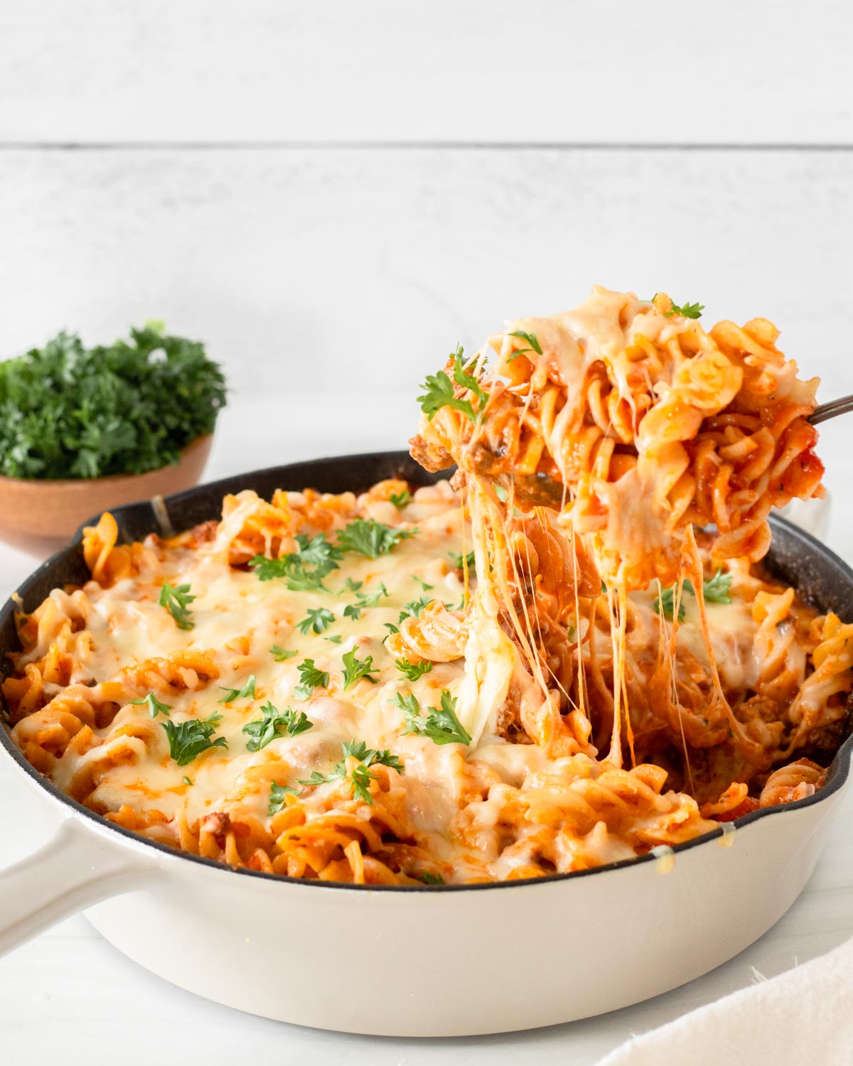 30-Minute Baked Pasta | Little Bitta Kitchen