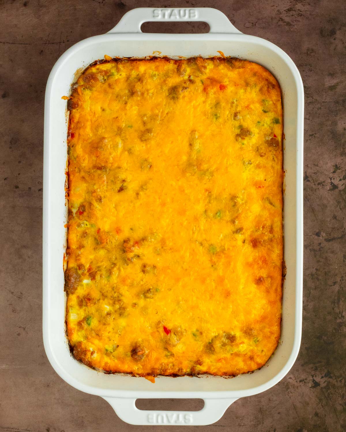 Step 3. Bake the casserole in the oven