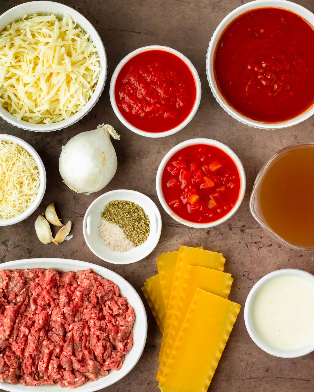 Lasagna Soup Ingredients