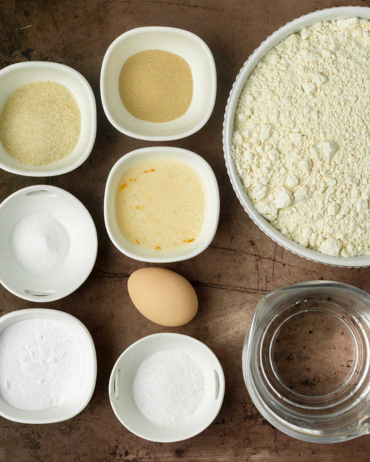 Ingredients for Homemade Soft Pretzels